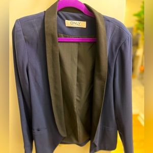 Navy and Black Mendocino Blazer Size M